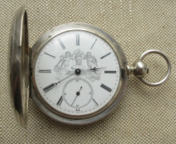 Карманные часы H.O. Nardin