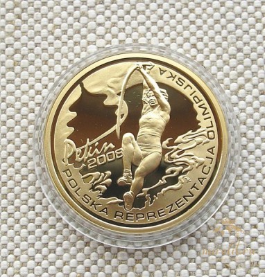 Антикварная монета 200 злотых 2008 г.