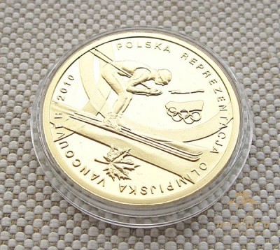 Антикварная монета 200 злотых 2010 г.
