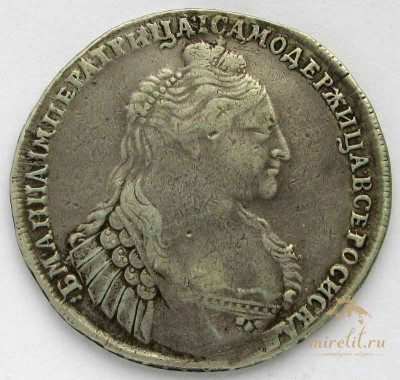 Рубль 1736 год