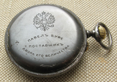 Часы антикварные Павел Буре, поставщик двора Его Величества