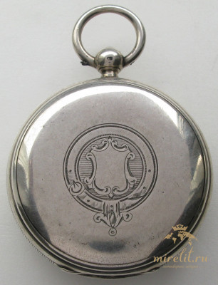 Карманные часы, Англия, Манчестер, HARRIS & JONS, с цепью Гааля, 53мм. 1884г.
