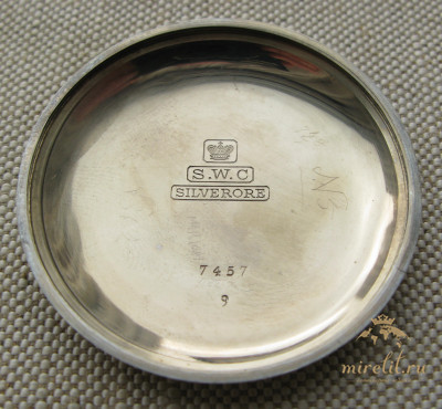 Карманные часы, CRONOMETRO SVIZZERO S. C. ( Silvio Cremonini) Швейцария, 56мм. Крышка на резьбе.