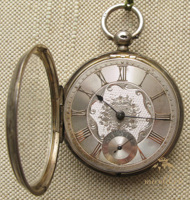 Карманные часы, Англия, Лондон, 1880г., 112 грамм 51мм. Не на ходу