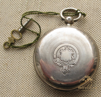 Карманные часы, Англия, Лондон, 1880г., 112 грамм 51мм. Не на ходу