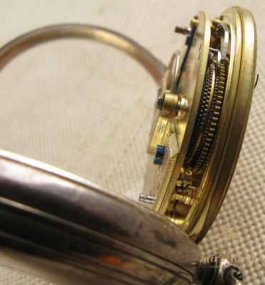 Карманные часы, Англия, Лондон, 1880г., 112 грамм 51мм. Не на ходу