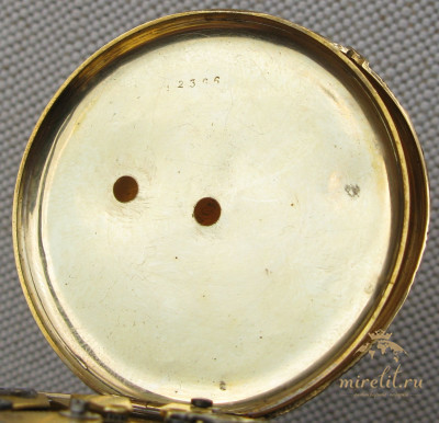 Часы карманные, репетир четвертной, Франция LEPINE, 1820егг., золото 750 проба, 47мм, 58.7 грамма.