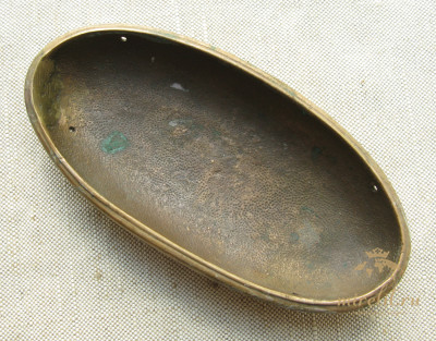 Лоток, бронза, клейма: КАС. З. 1902, Орел императорский, В. Кузнецов 170х82мм.