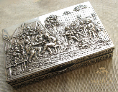 Шкатулка Трактирная сцена