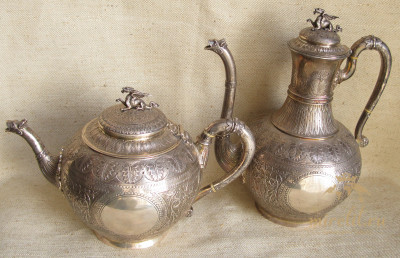 Набор столового серебра, 925 проба, Англия