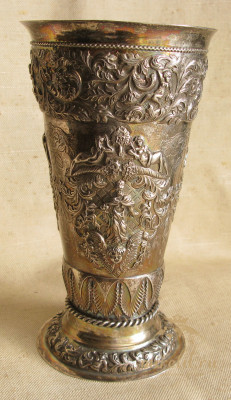 Кубок, серебро 934проба, Нидерланды, Роттердам, 1771г., Louis de Haan (1745-1781гг)., 403 грамма, 214мм высота.