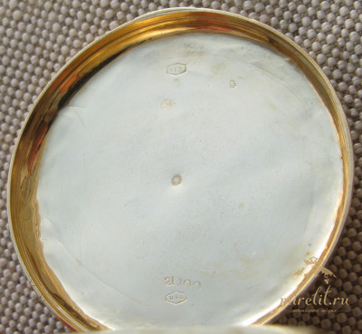 Карманные часы, HENRICK ROBERT, Швейцария, Женева, золото 750 проба, 63.6 грамма, 46мм. 1830Е гг.