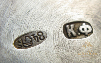 Подстаканник , КФ, серебро 84 проба, Россия, Москва, 1899-1908гг. 137Грамм, накладка подарочная. 71Мм диаметр, 95мм высота с ручкой.