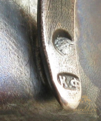 Подстаканник , КФ, серебро 84 проба, Россия, Москва, 1899-1908гг. 137Грамм, накладка подарочная. 71Мм диаметр, 95мм высота с ручкой.