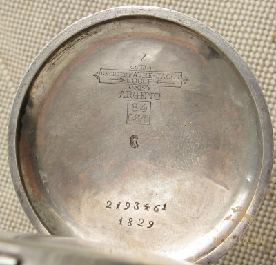 Карманные часы GEORGES FAVRE-JACOT