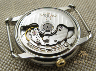 Наручные часы, OMEGA DE VILLE PRESTIGE CHRONOMETER, автоподзавод, сталь, золото 750, 1999г., 34.6мм, стекло сапфир, Швейцария.