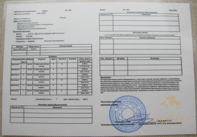 Кольцо с бриллиантом