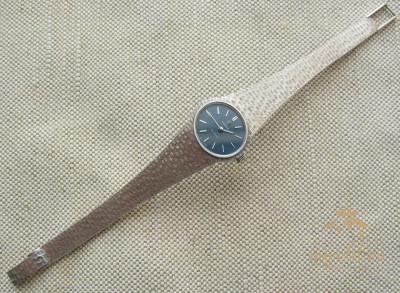 часы дамские OMEGA DE VILLE, ОМЕГА, золото 750 проба, 47.3 грамма, Швейцария, 1969г., 185мм.