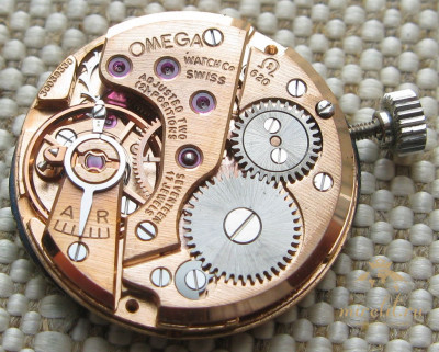 часы дамские OMEGA DE VILLE, ОМЕГА, золото 750 проба, 47.3 грамма, Швейцария, 1969г., 185мм.