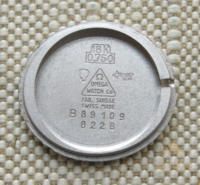 часы дамские OMEGA DE VILLE, ОМЕГА, золото 750 проба, 47.3 грамма, Швейцария, 1969г., 185мм.
