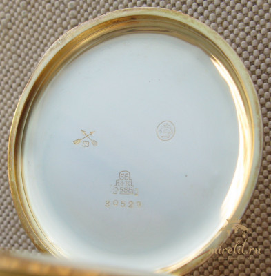 Карманные часы, PHILIPPE DU BOIS & FILS , золото 585 проба, Швейцария. 69.4 грамма, 50мм.
