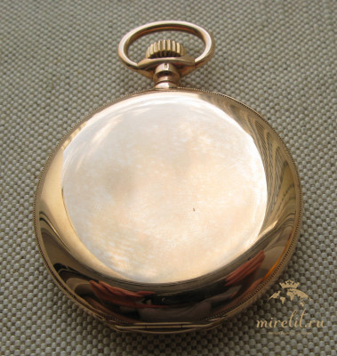 Карманные часы, Павел Буре, золото 56 проба, 124.5 грамма, 53.5мм, 1907-1908гг.