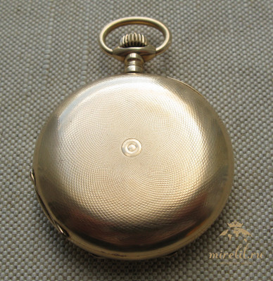 Карманные часы, КАРТЬЕ-Жирар, Borel Fils & Cie., золото 56 проба, 103.3грамма, 52.5мм. Швейцария, начало 20 века.