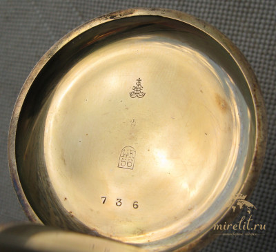 Карманные часы, КАРТЬЕ-Жирар, Borel Fils & Cie., золото 56 проба, 103.3грамма, 52.5мм. Швейцария, начало 20 века.