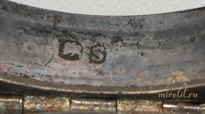 Часы карманные диаметр 57 мм серебро 925 проба Англия Лондон Bannister 1813г.